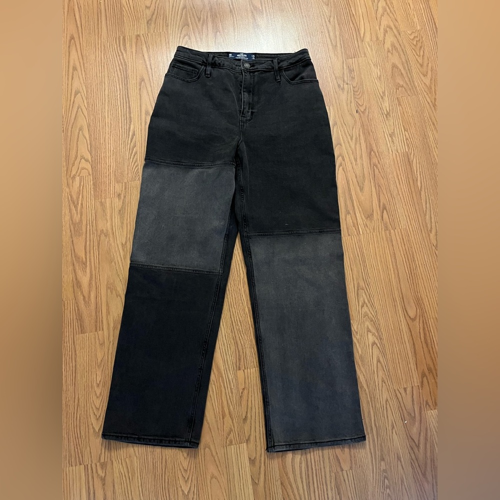 Hollister Black and Grey Jeans